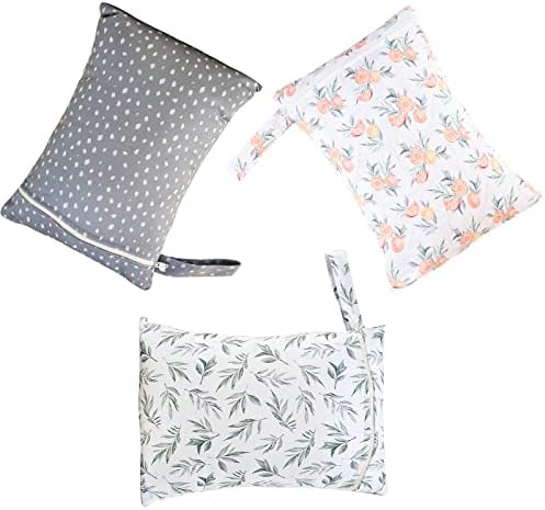 Happy Flute 3 Set Wet Bag Storage Bag Waterproof Washable - Image 2