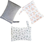 Happy Flute 3 Set Wet Bag Storage Bag Waterproof Washable - Image 2