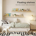 Fixwal Nursery Book Shelves, 16.5 Inch Floating Bookshelves - Image 5