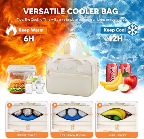 PIIOSER Breastmilk Cooler Travel Bag - Image 2