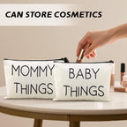 Mommy Baby Things Pouch Bag Set - Image 4