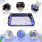 COOLBEBE Airplane Tray Table Cover, Foldable Travel Tray Cover - Image 6