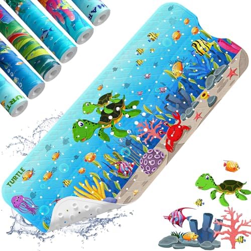 XIYUNTE Bath Mat for Tub Non Slip Bathtub Mat Non Slip 40x16 Baby Bath Mat by XIYUNTE