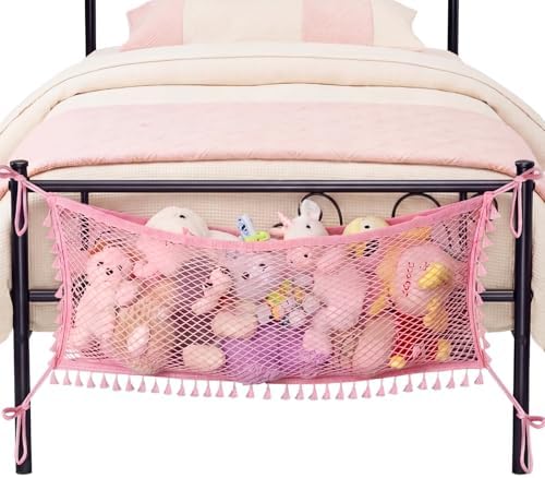Stuffed Animal Hammock, Corner Stuffed Animal Storage Net by Ofiray-home