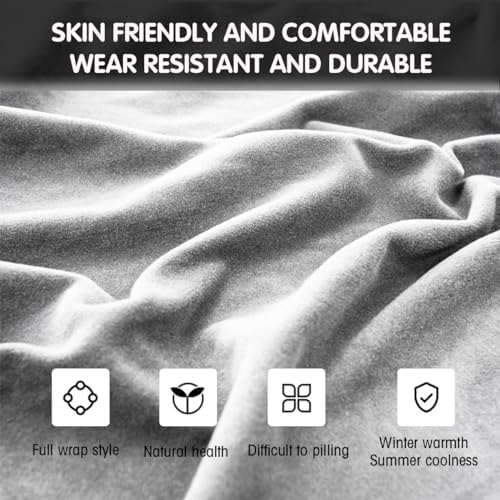 AUCELI 2PCS Car Headrest Covers, Soft Dust-Proof Anti-Scratch Breathable - Image 3