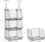 X-cosrack 3-Tier Hanging Closet Organizer, Laundry Room Organization | Space - Image 3