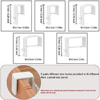 Acrylic Hanging Bedside Shelf - Image 3