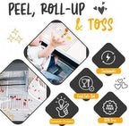 Disposable Splat Mats for Under High Chair - Image 2