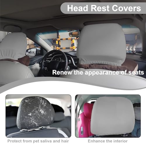 BFXM 2Pcs Car Seat Headrest Cover - Image 6
