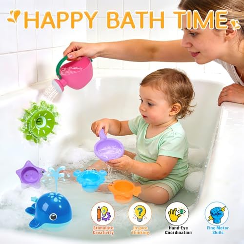 Mold Free Bath Toys | Easy Clean & Fun Baby Bath Toys - Image 2