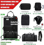 7 PACK Tactical Seat back organizer Truck organizer - Image 4