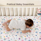 david's kids 3 Pack Mini Crib Sheets, Soft Breathable Premium Pack N Play Sheets - Image 6
