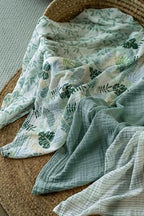 Muslin Swaddle Blankets for Newborn, Cotton Receiving Blanket - Image 4