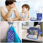 Kids Toiletry Bag for Boys, Travel Toiletry Bag for Little Young Boys - Image 6