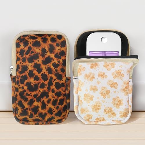 2PCS Hand Sanitizer Spray Case Compatible, Hand Sanitizer Holder, Mini Zippered - Image 4