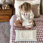 Sage Green Goose Nursery Decor Throw Pillow Cover 12x20 Pillowcases - Image 2