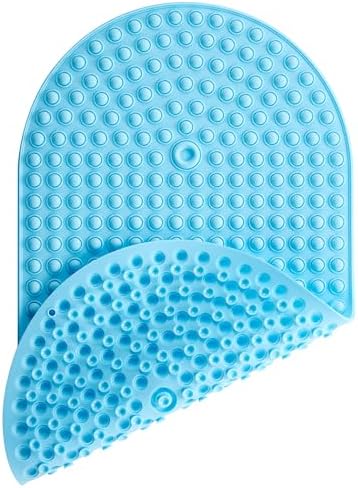 Blue Bath Mat for Tub Non Slip 27x15 by joiyota