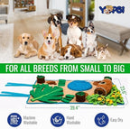 Snuffle Mat for Dogs Large Breed 39.4''x23.6''- Interactive Dog Toys for Boredom - Image 6