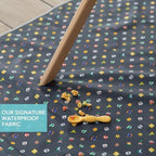 Bumkins Baby Splat Mat for Under High Chair, Babies Toddlers Eating Mess Mat - Image 3