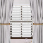 Groleca Adhesive Curtain Holdbacks, Curtain Tiebacks, 4 Pack - Image 2