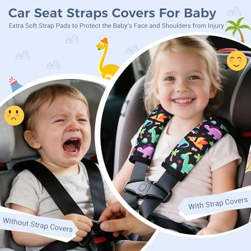 COOLBEBE Car Seat Straps Shoulder Pads - Image 5
