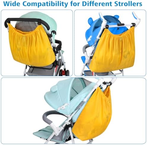 Accmor Stroller Organizer, Universal Stroller Bag - Image 5
