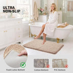 ILANGO Bathroom Rugs 36" × 24", Extra Soft Absorbent Microfiber Bath Rugs - Image 6