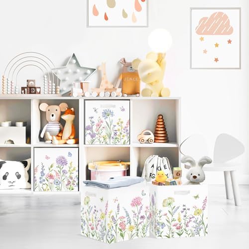Clastyle 11.8" Flower Storage Basket Set of 3 - Image 3