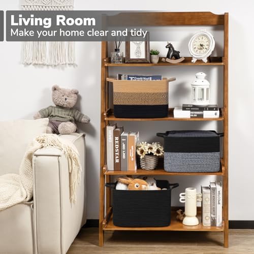 Goodpick Woven Storage Basket for Shelves - Image 2