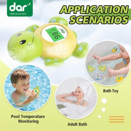 Baby Bath Thermometer for Tub, Floating Digital Water Temperature Thermometer - Image 4