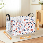 Rectangular Collapsible Strawberry Storage Basket Nursery Toy Organizer - Image 2