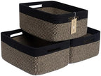 MiniArk Large Storage Baskets for Shelves, Baby Nursery, Toy Baskets Box by MiniArkStorageBasketsHome