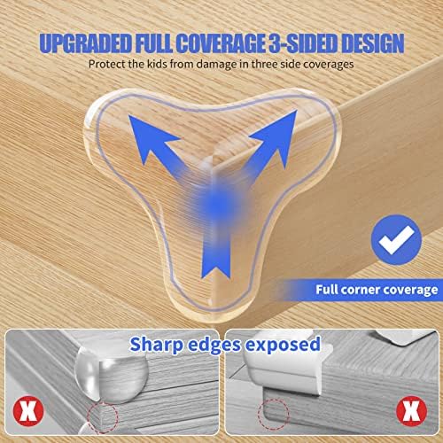 8 Pack Large Clear Corner Protectors - Image 2