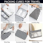 KPX 8 Set Packing Cubes for Travel, Luggage Packing Organizers Accessories - Image 4