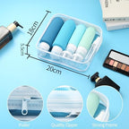 Mrsdry 16 Pack Travel Bottles for Toiletries, Large 6oz Silicone Travel - Image 5