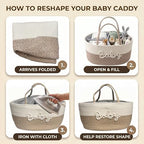 Baby Diaper Caddy Organizer - Image 6