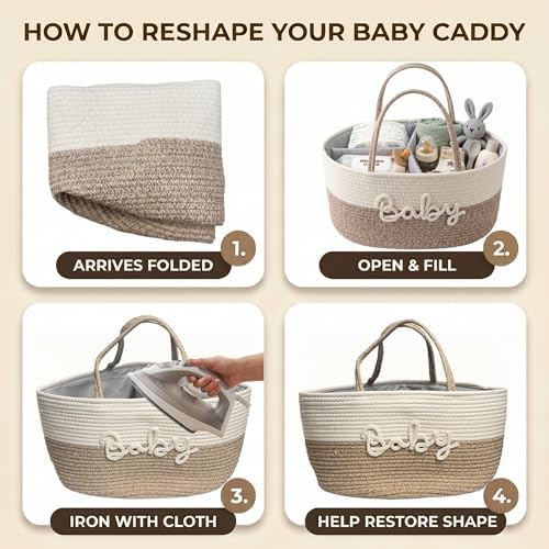 Baby Diaper Caddy Organizer - Image 6