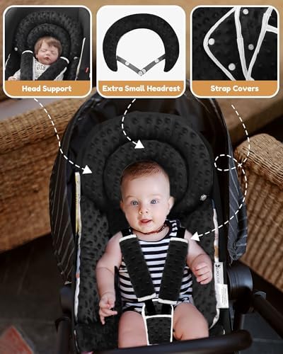 BOMOLOUR Infant Car Seat Insert - Image 6
