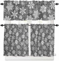 Vandarllin Christmas Kitchen Curtains and Valances Set by VandarllinHomeKitchenDecor
