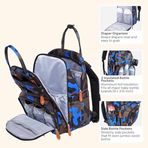 BabbleRoo Diaper Bag Backpack - Image 4