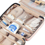 NISHEL Travel Toiletry Bag for women, Portable Hanging makeup Organizer - Image 6