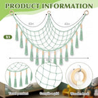 Suncalla 1 Pcs Toy Storage Net for Stuffed Animals Wall Hammock - Image 3