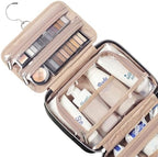 NISHEL Travel Toiletry Bag for women, Portable Hanging makeup Organizer - Image 4