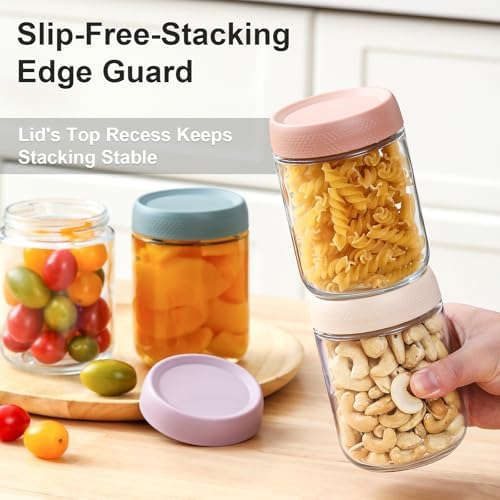 NETANY 4-pack 16oz Glass jars - Image 4