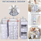 Orzbow 3-in-1 Hanging Diaper Caddy Organizer - Image 4