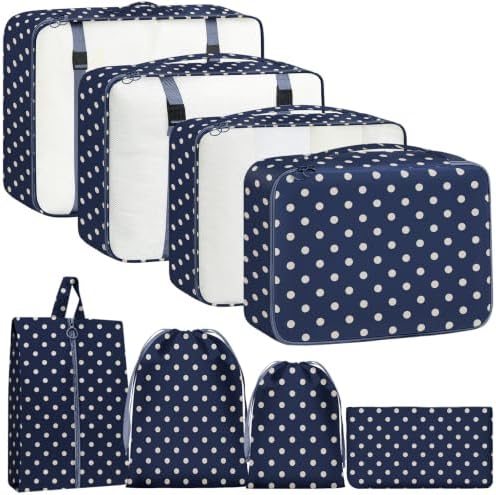 Packing Cubes for Travel by YEEYAA