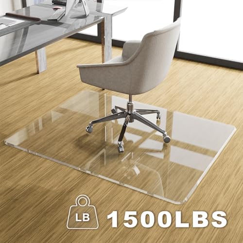 MESAILUP Beveled Edge Office Chair Mat - Image 4