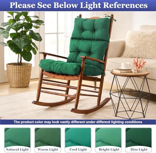 Rocking Chair Cushion, Waterproof and Fade-Resistant Adirondack Rocker Cushions - Image 6