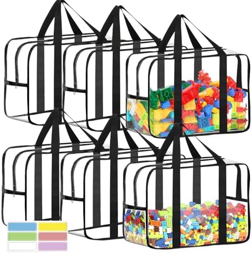6 Pcs XXL Toy Storage Bags by OPELETNNT