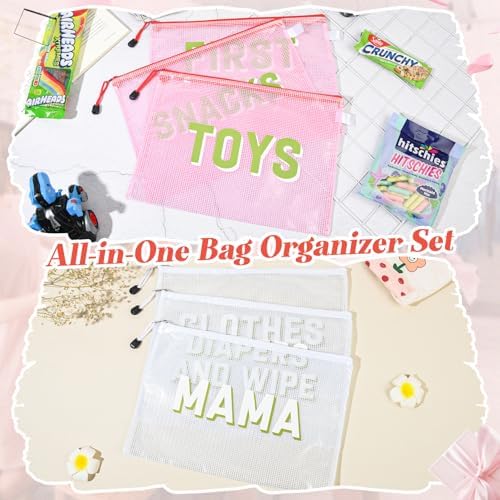 6pcs Hospital Diaper Bag Organizing Pouches - Image 5